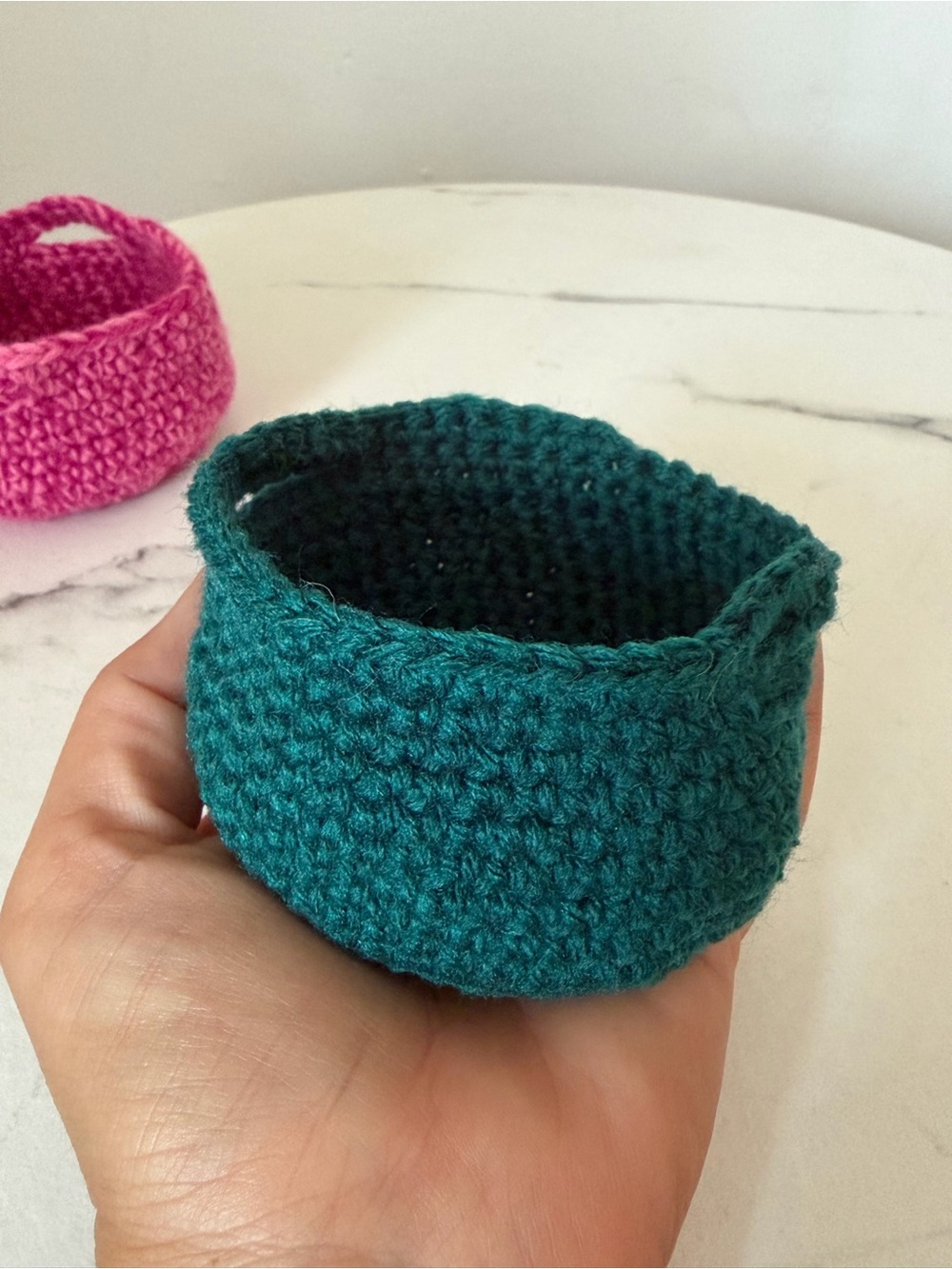 Crochet Mini Baskets - Picture 5 of 6